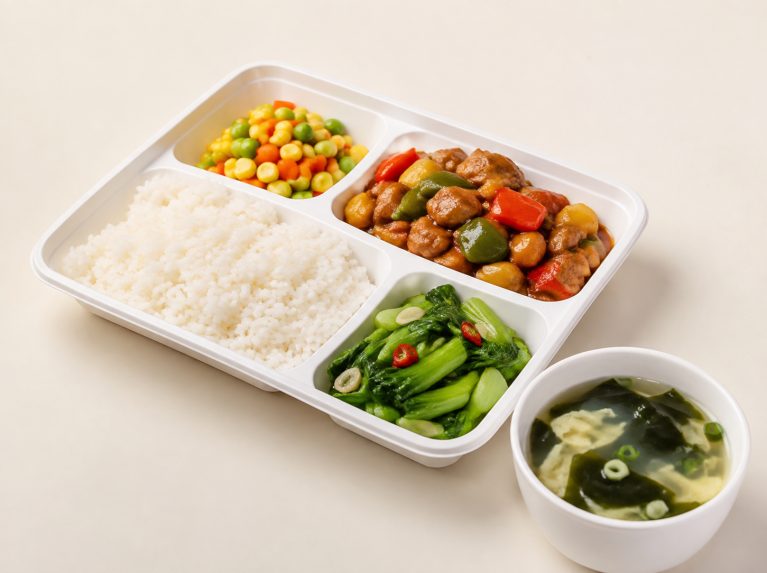 建湖县企业盒饭与商务用餐配送
